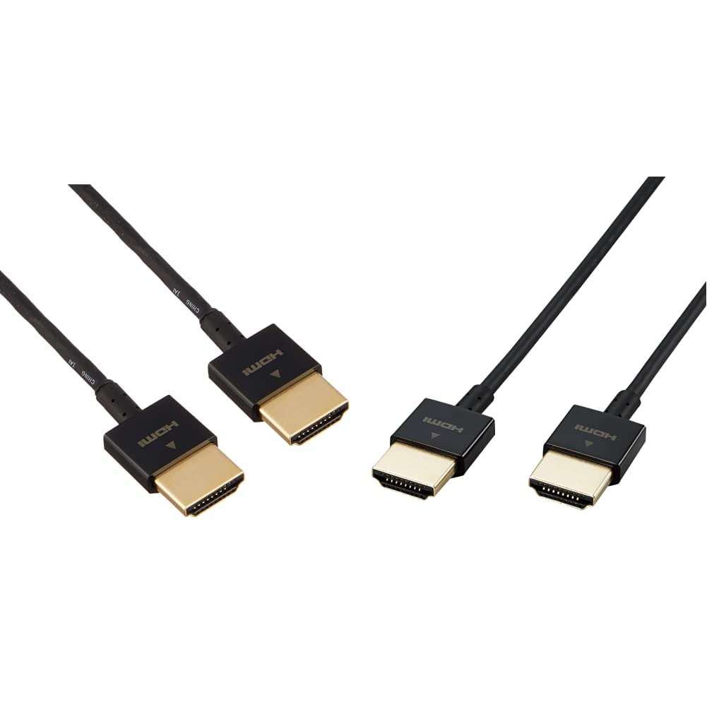 エレコム HDMI ケーブル 1m 4K × 2K対応 スーパースリム 送料込み